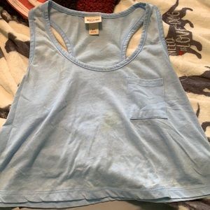 Small blue tank top
